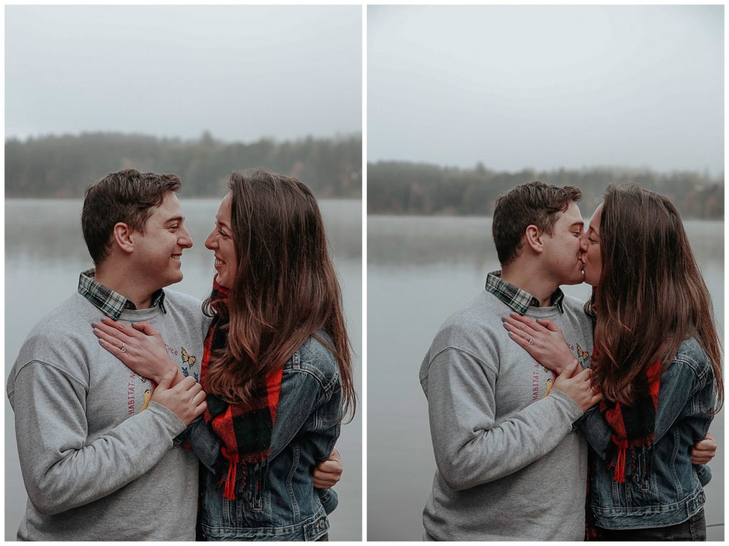 Upstate New York engagement photographer shoots surprise proposal