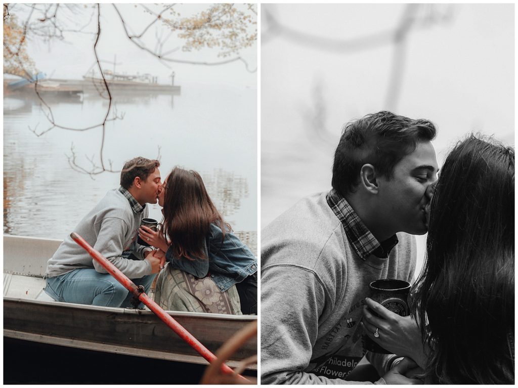Upstate New York engagement photographer shoots surprise proposal